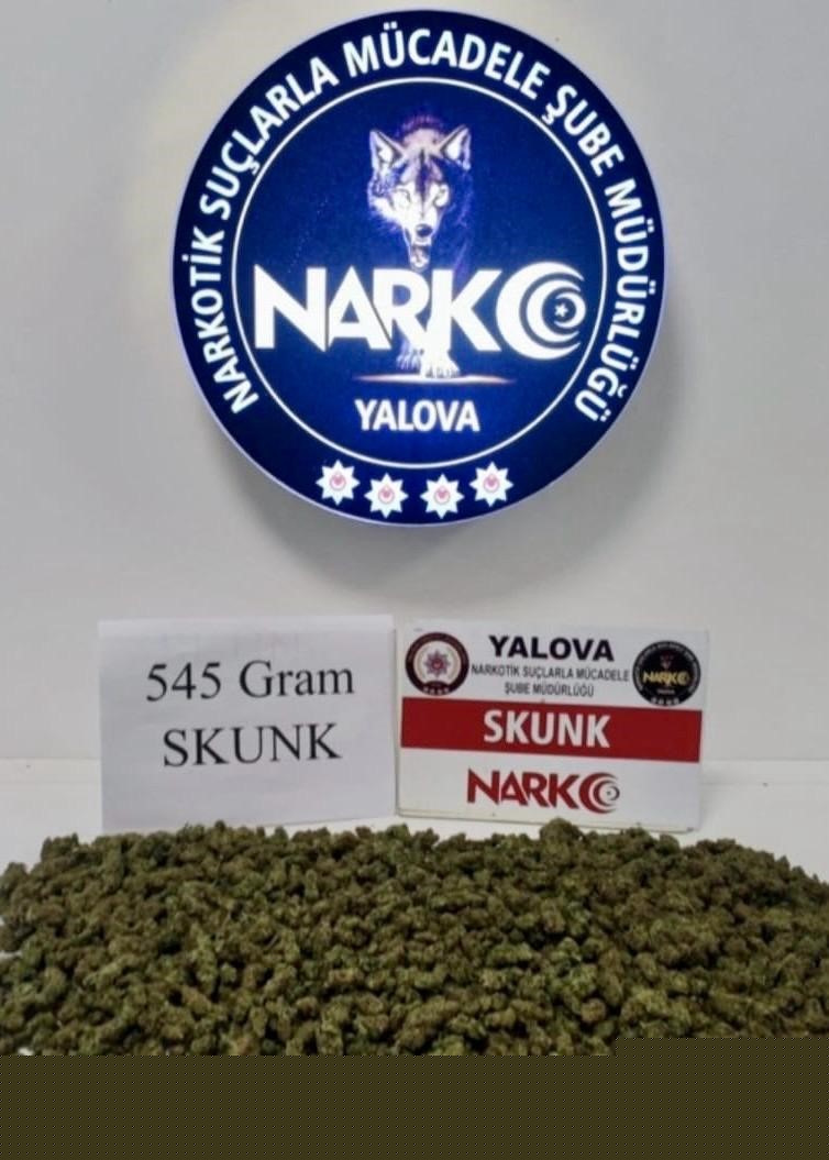 Yalova’da uyuşturucu operasyonları: 1 tutuklama

