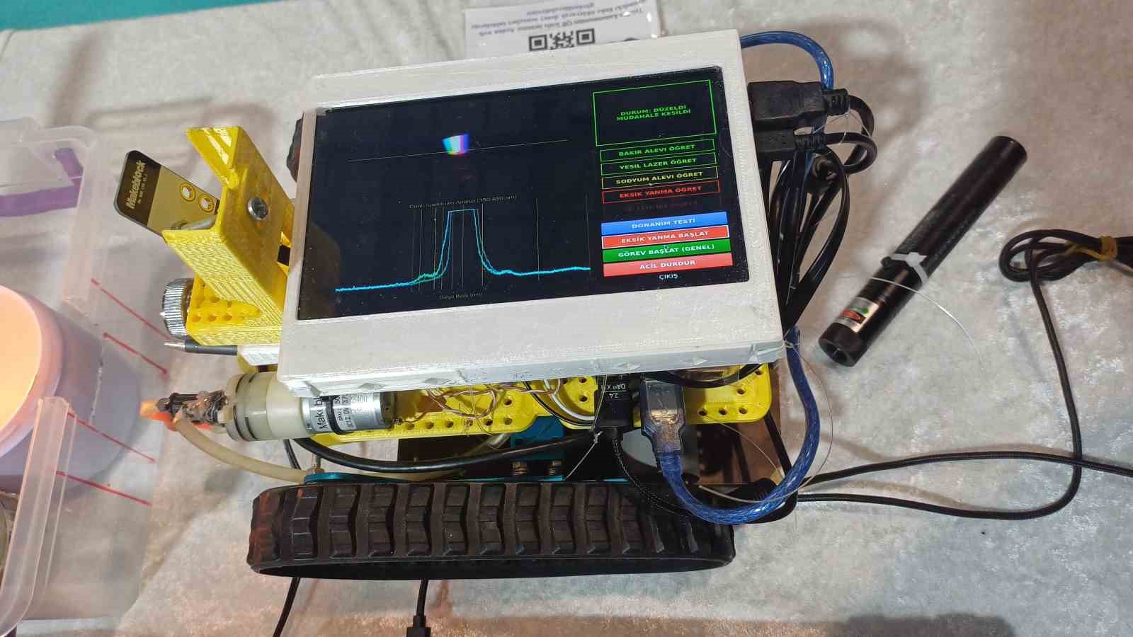 Yangına ’otonom’ müdahale
