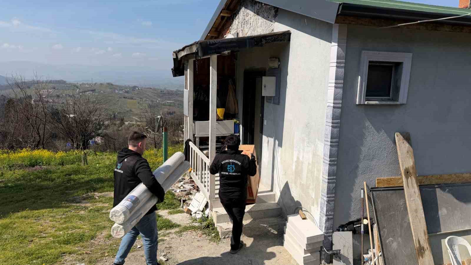 Yangında evleri küle dönmüştü: Aktekin çiftinin sıcak yuvası yeniden kuruldu
