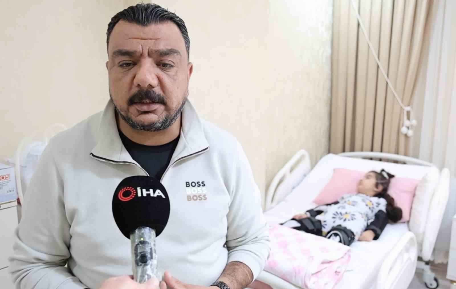 ’Yanlış iğne’ iddiasıyla yatalak olan 4 yaşındaki Mihra yaşam mücadelesi veriyor
