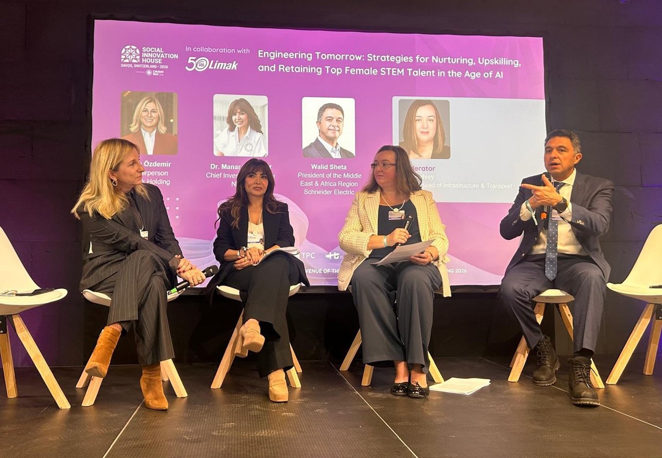 Yarını inşa eden ‘Mühendis Kızlar’ Davos gündeminde
