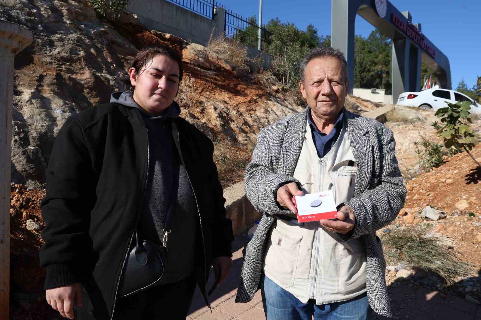 Yaşamını kolaylaştıran işitme cihazı kayboldu
