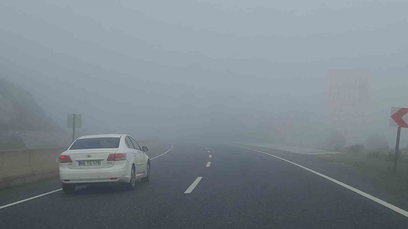 Yatağan-Çine arasında yoğun sis
