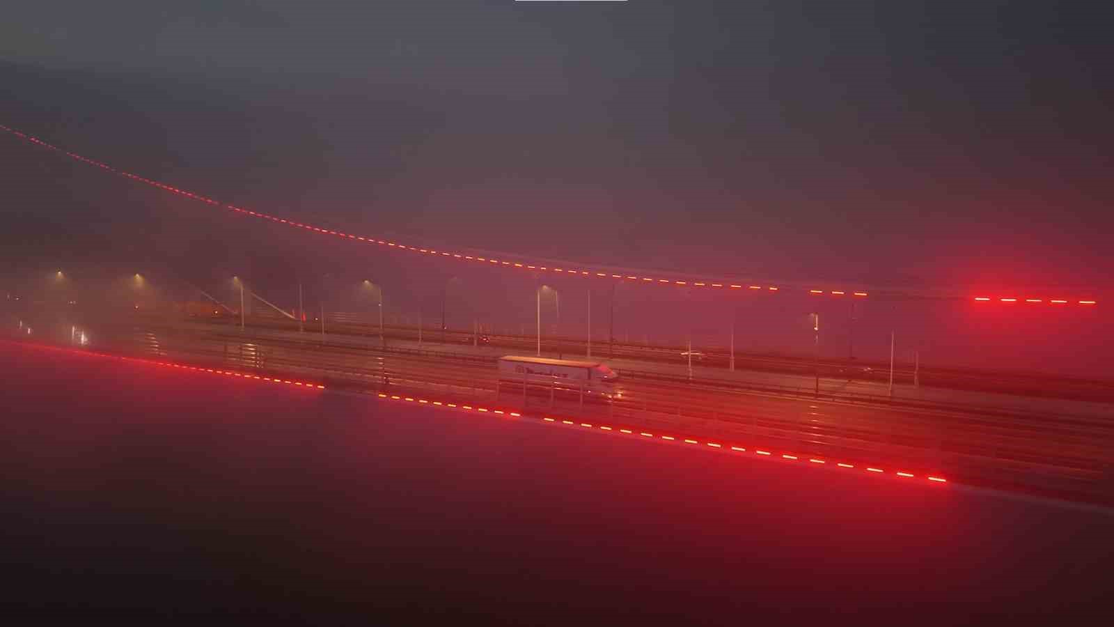 Yavuz Sultan Selim Köprüsü’nde sis manzarası mest etti
