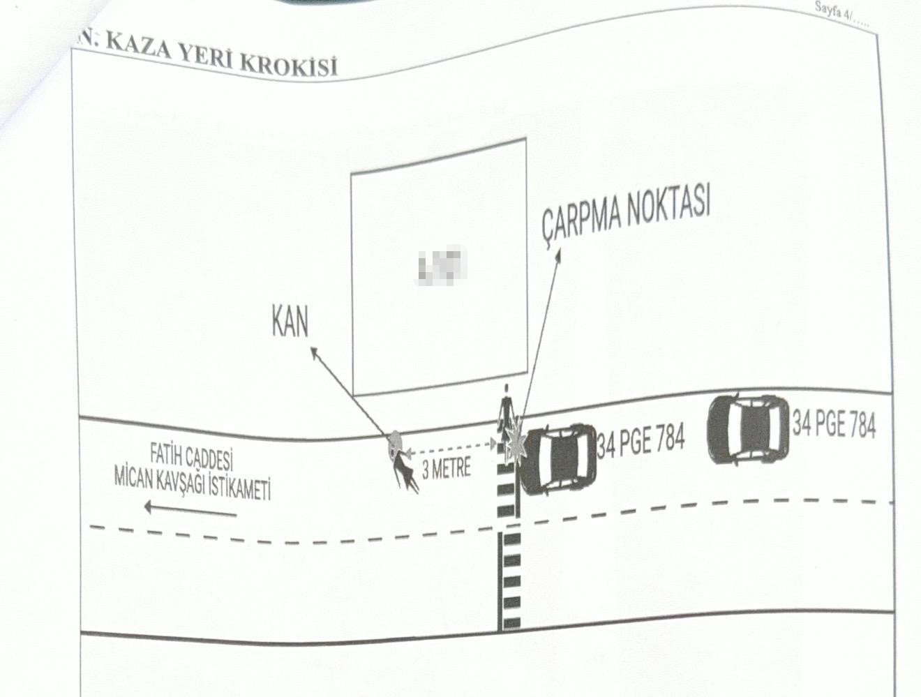 Yaya geçidinde otomobilin çarptığı kadının ölümüne ilişkin davada sanığa tahliye
