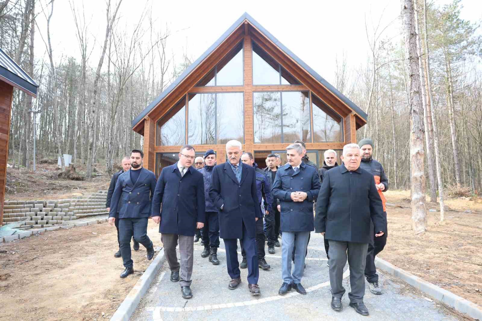 Yaylagöl kamp merkezinde inceleme
