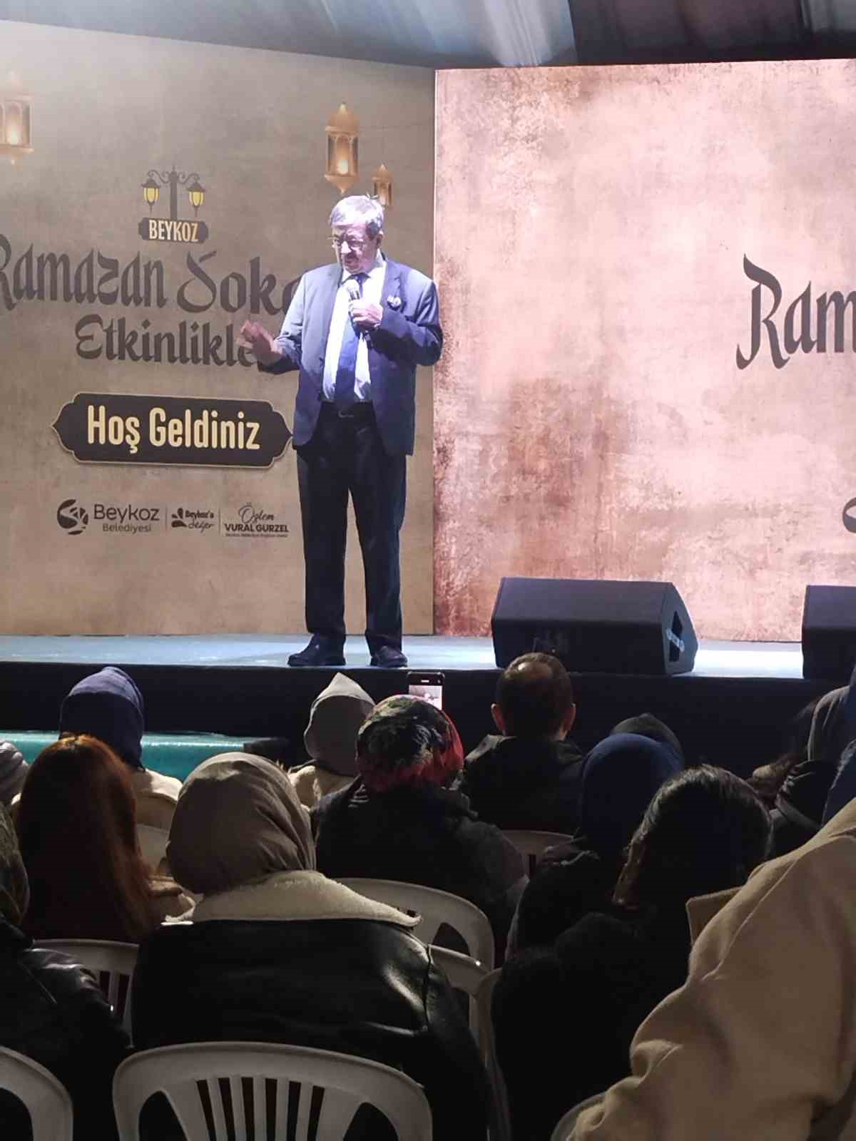 Yazar Hayati İnanç ve Prof. Dr. Oytun Erbaş Beykoz’da ’Ramazan Sokağı’ etkinliklerine konuk oldu
Yazar Hayati İnanç ve Prof. Dr. Oytun Erbaş Beykoz’da ’Ramazan Sokağı’ etkinliklerine konuk oldu