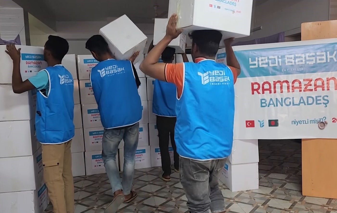 Yedi Başak, ’Niyetli misin?’ kampanyasıyla mazlum coğrafyaları yalnız bırakmıyor
Yedi Başak, ’Niyetli misin?’ kampanyasıyla mazlum coğrafyaları yalnız bırakmıyor