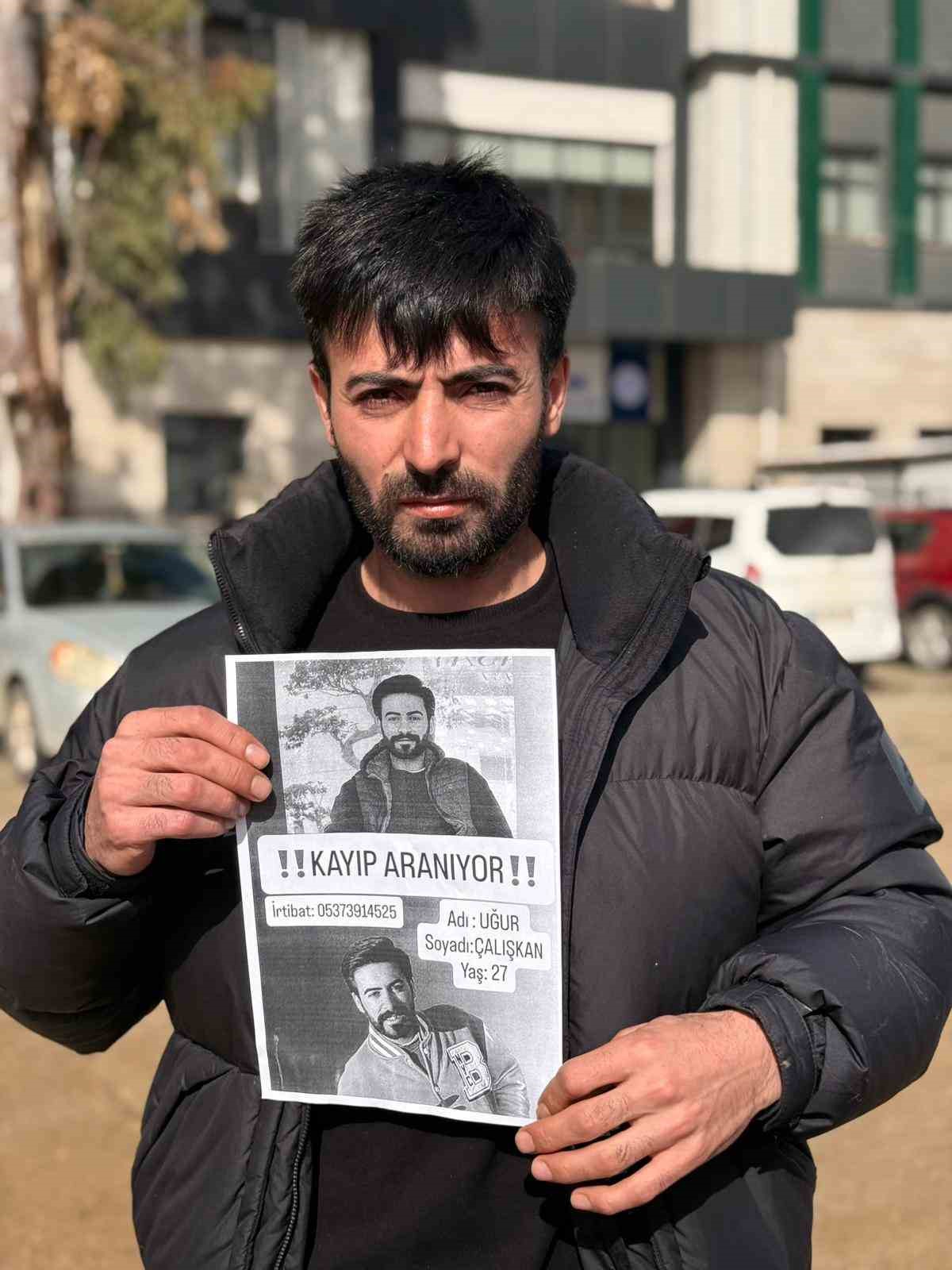 Yedi gündür kayıp olan gence ait eşyalar arazide bulundu
