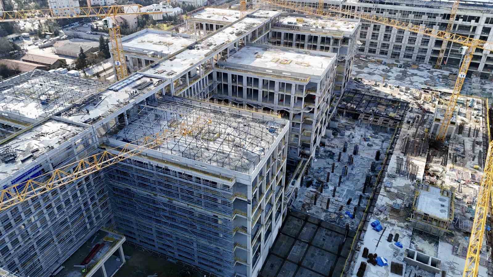 Yeni Ankara Adalet Sarayı yükseliyor: Adalet hizmetleri tek merkezde toplanacak
