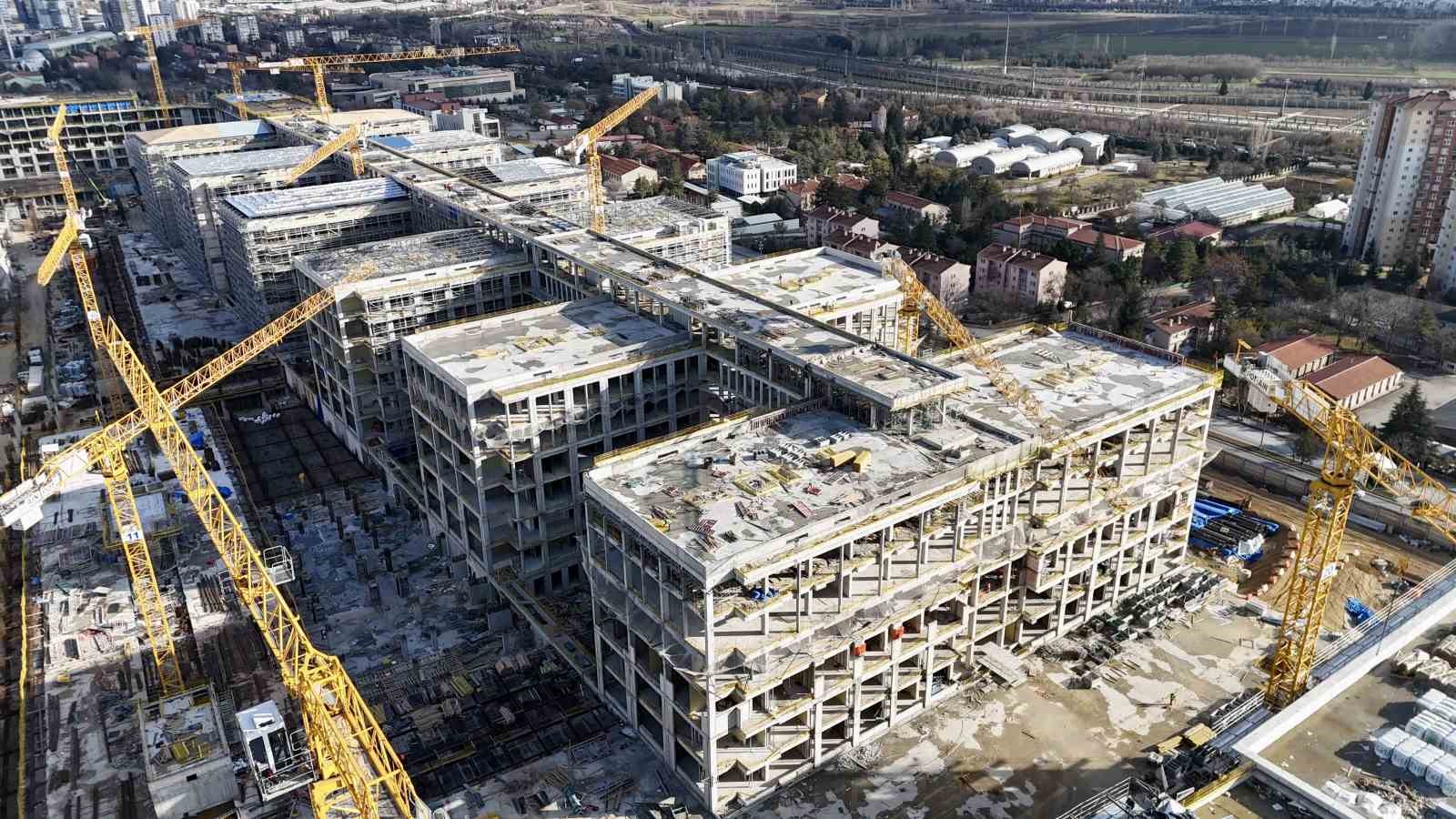 Yeni Ankara Adalet Sarayı yükseliyor: Adalet hizmetleri tek merkezde toplanacak
