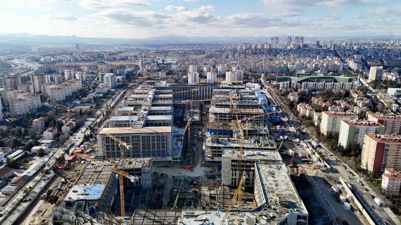 Yeni Ankara Adalet Sarayı yükseliyor: Adalet hizmetleri tek merkezde toplanacak
