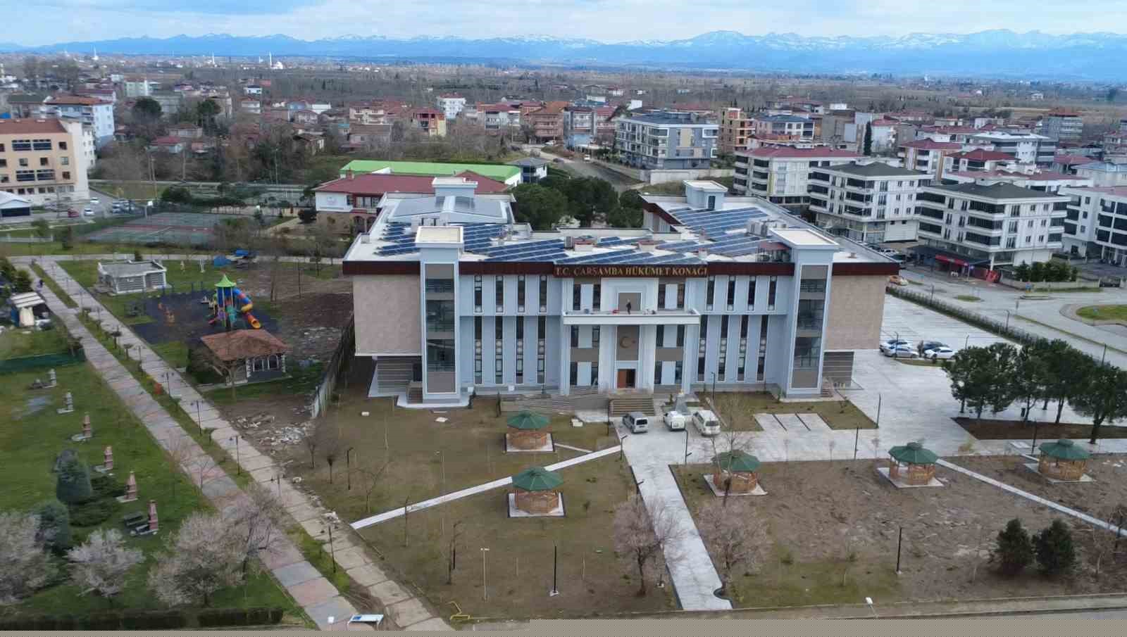 Yeni Çarşamba Hükümet Konağı hizmete başladı
