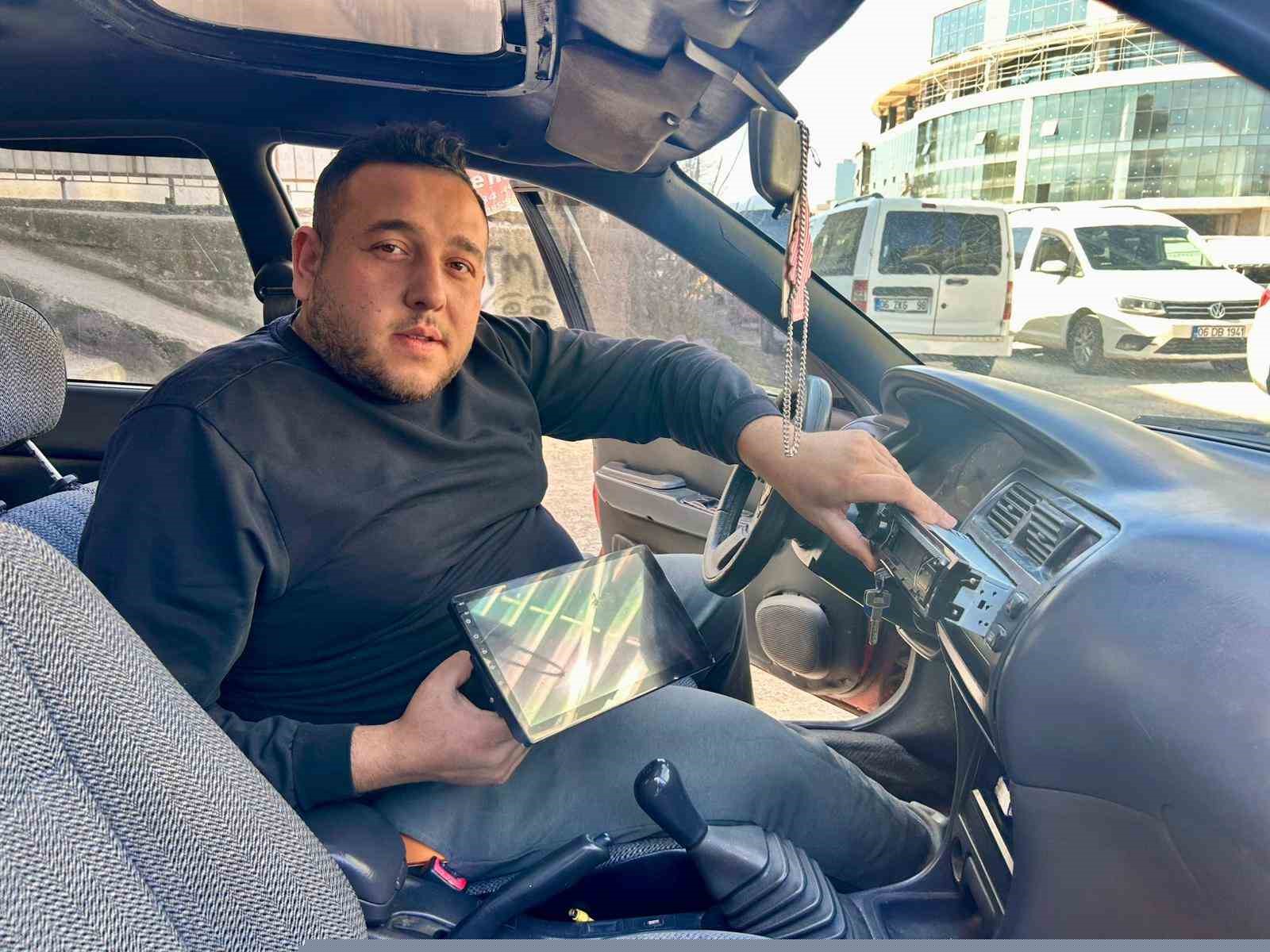 Yeni düzenleme kapsamında ceza yemek istemeyen sürücüler araçlarındaki standart dışı ses ve görüntü sistemlerini söktürmeye başladı
