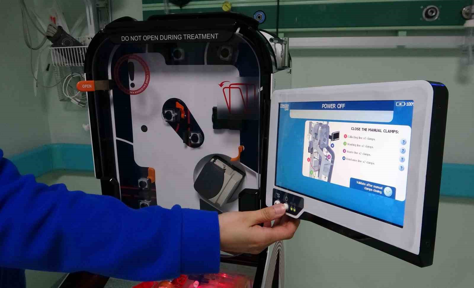 Yeni nesil ‘hücre kan kurtarma cihazı’ Mersin’de kullanılmaya başlandı
