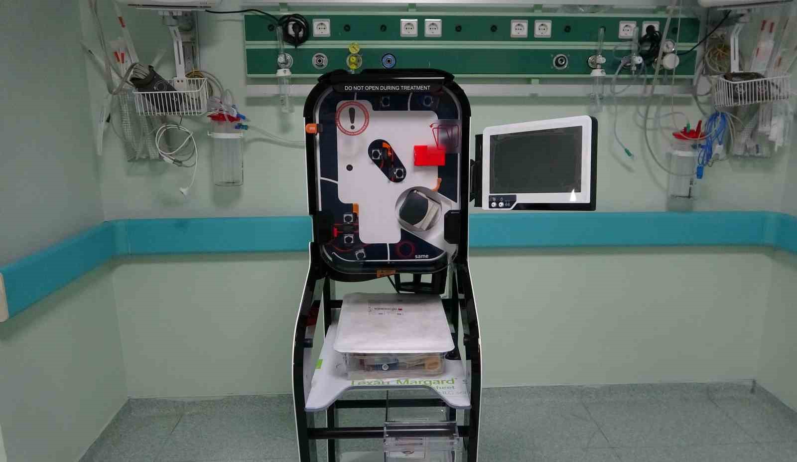 Yeni nesil ‘hücre kan kurtarma cihazı’ Mersin’de kullanılmaya başlandı
