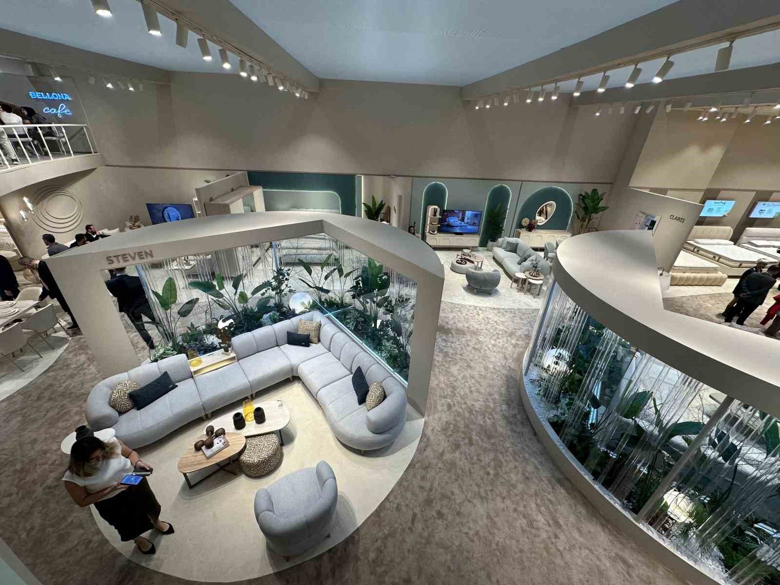 Yeni sezon koleksiyonlarıyla Bellona, Uluslararası Mobilya Fuarı’nda yoğun ilgi gördü
