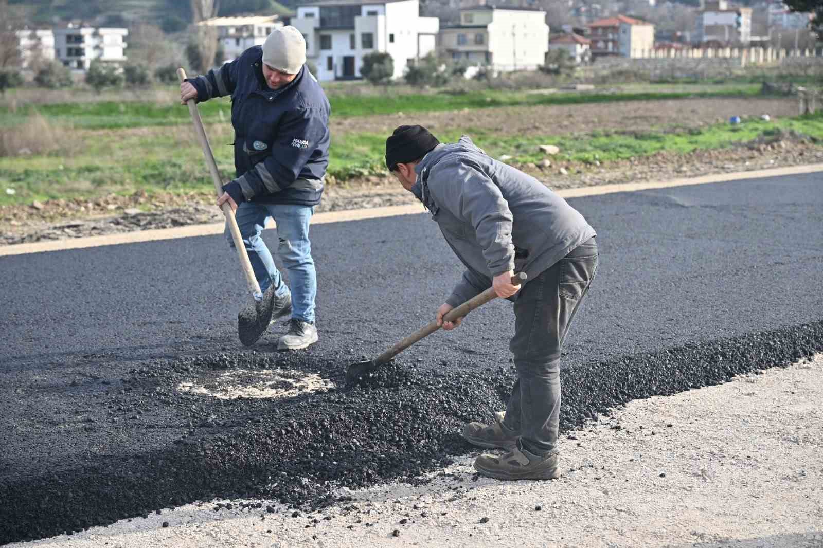 Yeni tesisin ilk asfaltı Hacıbektaşlı’nın yollarıyla buluştu
