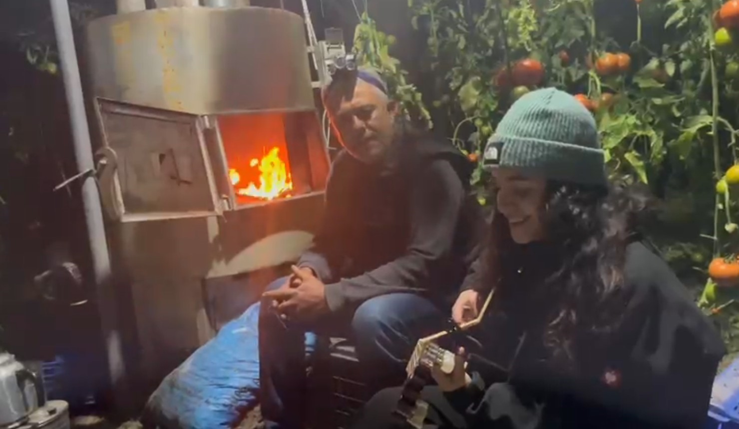 Yeni yıla ’don’ nöbetiyle girdiler
