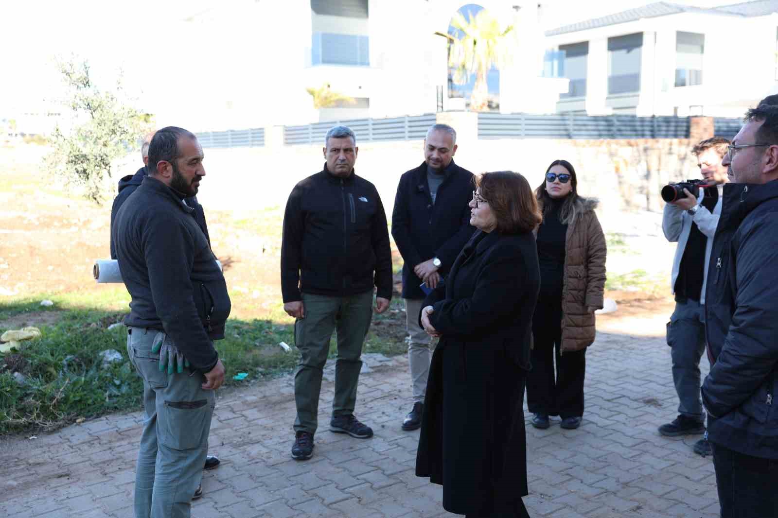 Yeni yıla hızlı başlayan Başkan Gençay, çalışmaları inceledi
