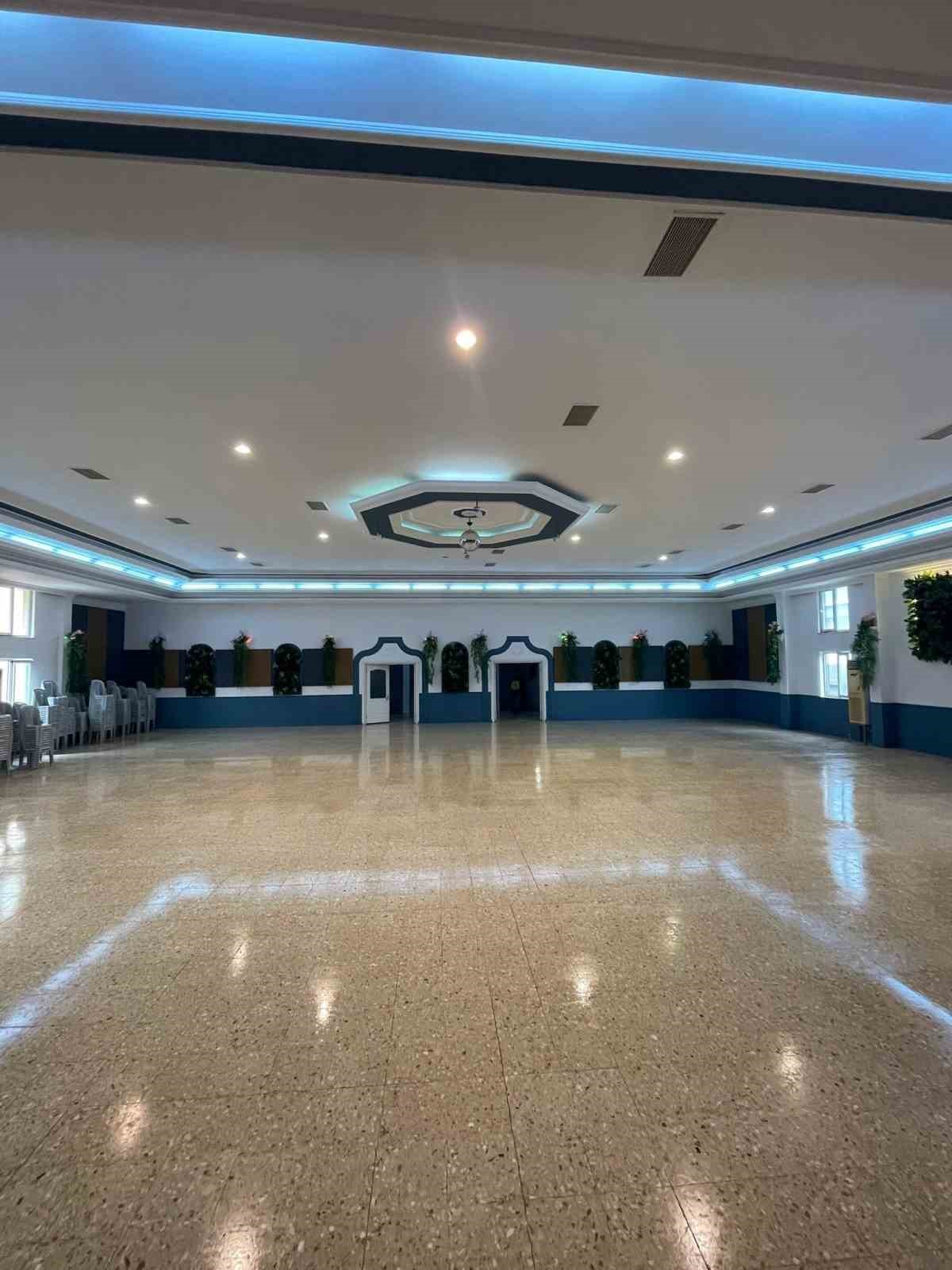 Yenipazar’da kışlık düğün salonu yenilendi
