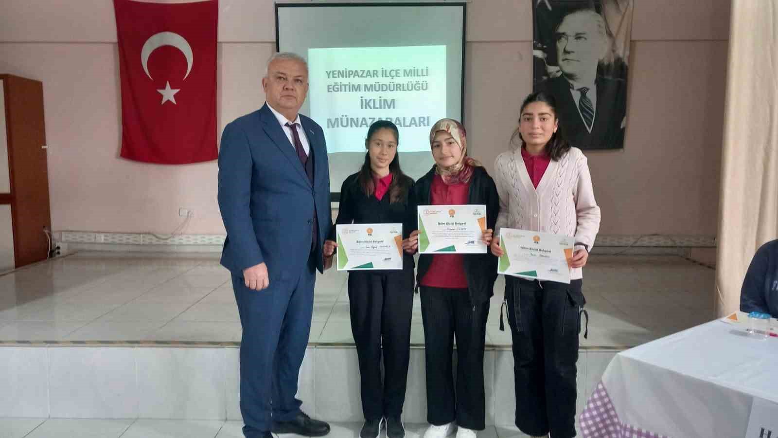 Yenipazar’da Ortaokullar Arası İklim Münazarası düzenlendi
