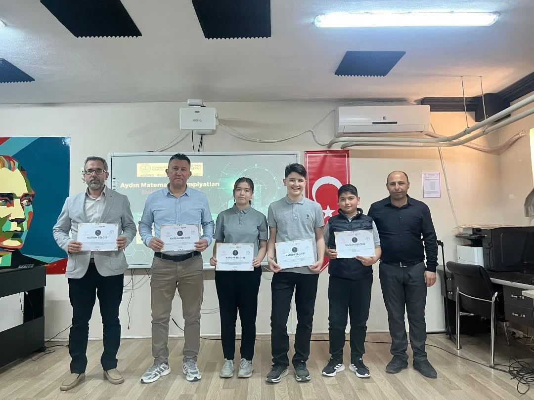 Yenipazar’da ortaokullar arası matematik olimpiyatı tamamlandı
