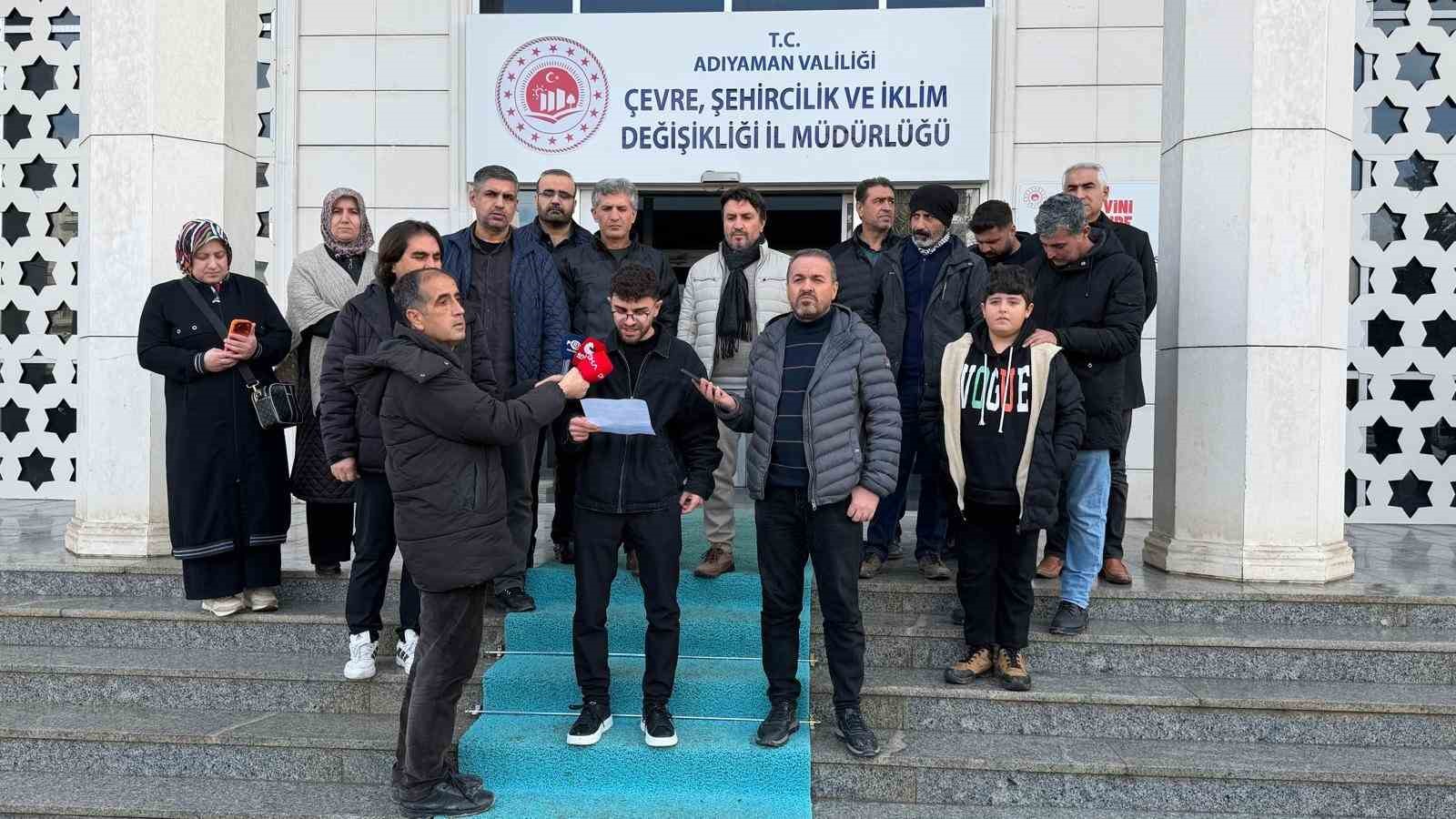Yerinde dönüşüm mağdurları yetkililere çağrıda bulundu

