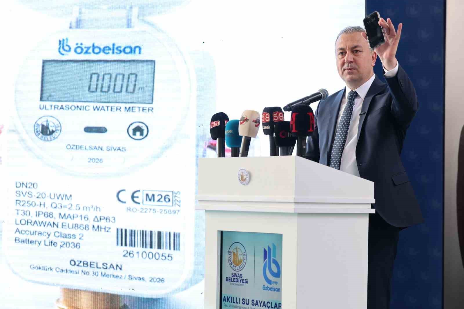 Yerli ve milli imkanlarla üretilen akıllı su sayaçları tanıtıldı
Yerli ve milli imkanlarla üretilen akıllı su sayaçları tanıtıldı