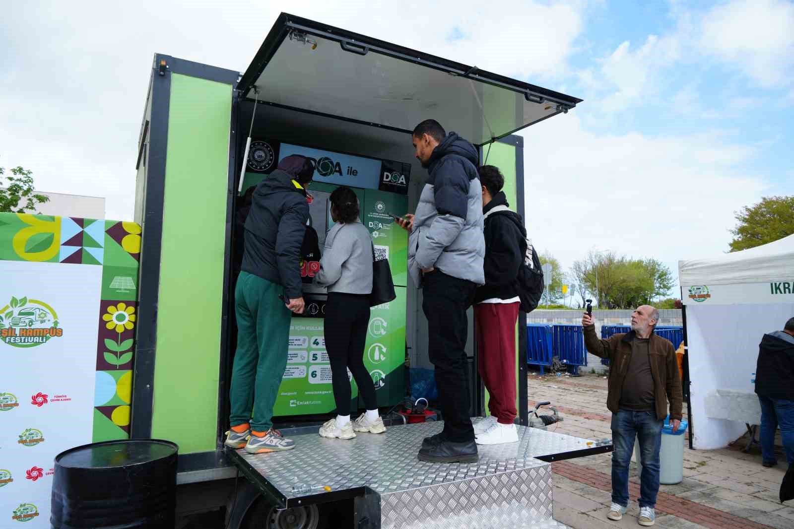 Yeşil Kampüs Festivali: Öğrenciler hem eğlendi hem bilinçlendi
