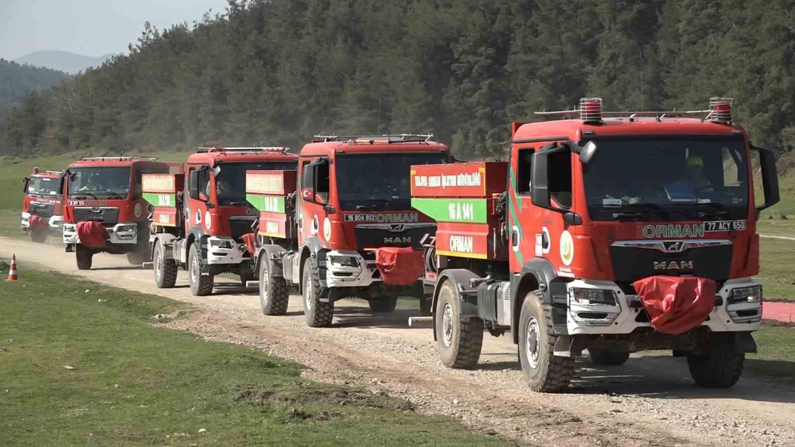Yeşil vatan neferleri, bu sefer söndürmek için değil yarışmak için ter döktü
