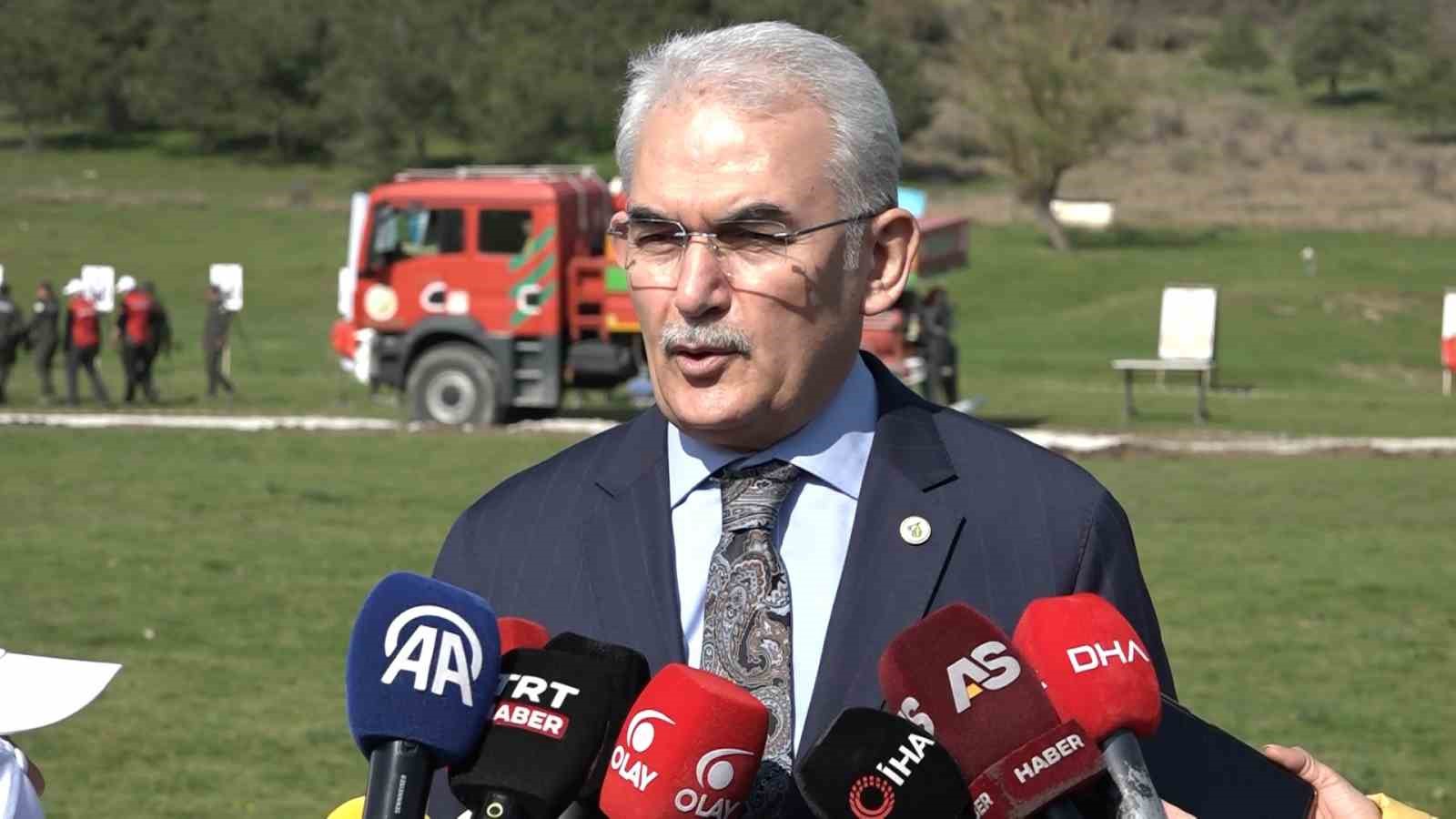 Yeşil vatan neferleri, bu sefer söndürmek için değil yarışmak için ter döktü
