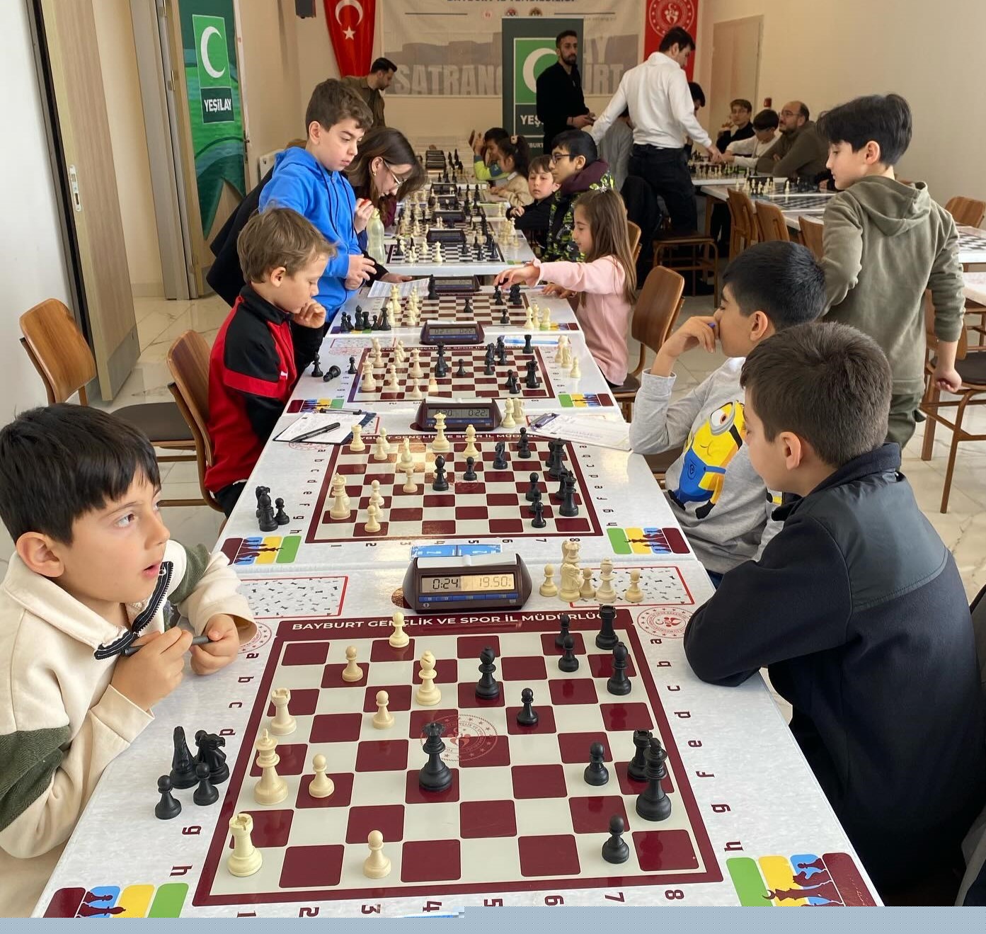 Yeşilay Satranç Turnuvası tamamlandı
