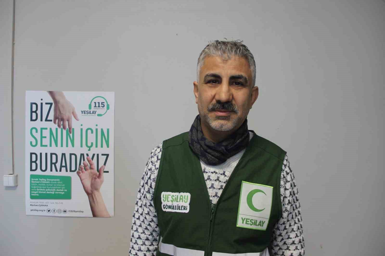 Yeşilay Şırnak’ta bağımlı bireyler ve ailelerine umut oluyor
Yeşilay Şırnak’ta bağımlı bireyler ve ailelerine umut oluyor