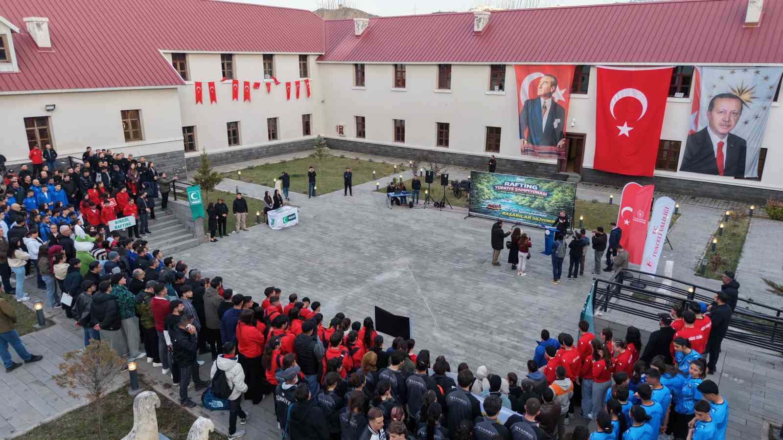 Yeşilay Türkiye Rafting Şampiyonası ve Milli Takım Seçme Yarışları başladı
