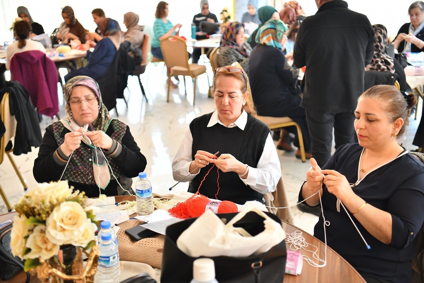 Yeşilyurt Belediyesi örgü yarışması büyük ilgi gördü
