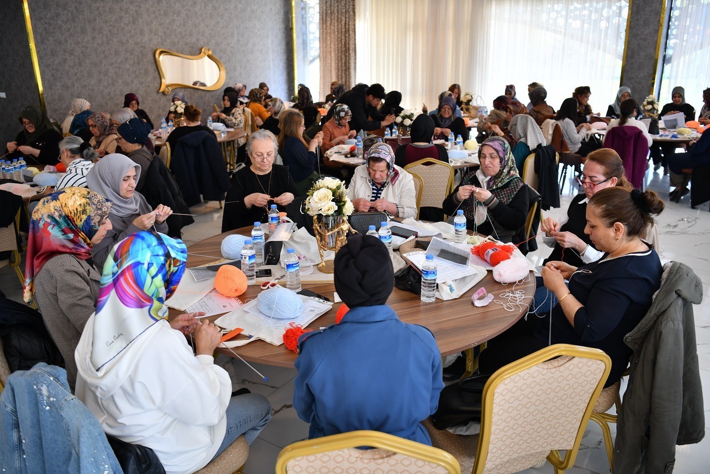 Yeşilyurt Belediyesi örgü yarışması büyük ilgi gördü
