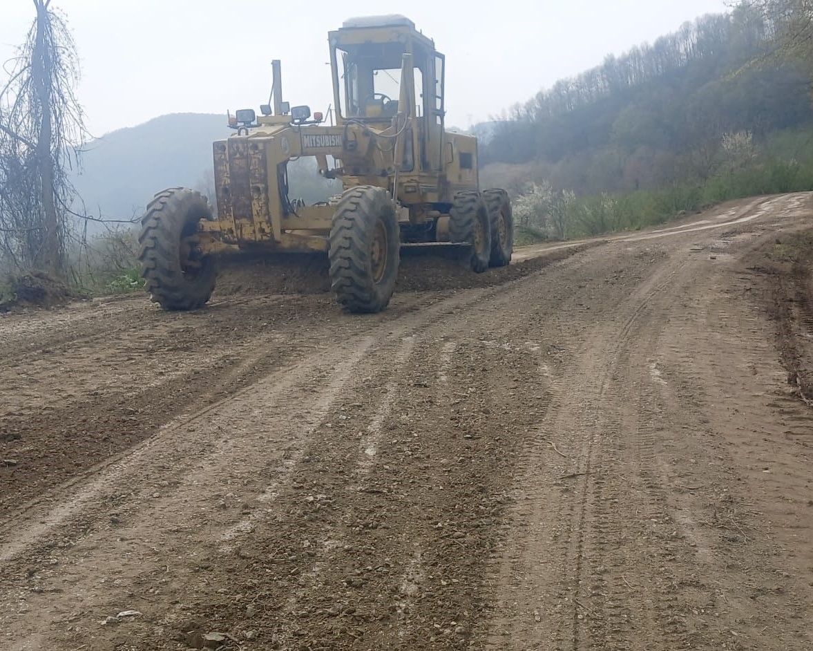 Yığılca’da asfalt öncesi çalışmalar hızlandırıldı
