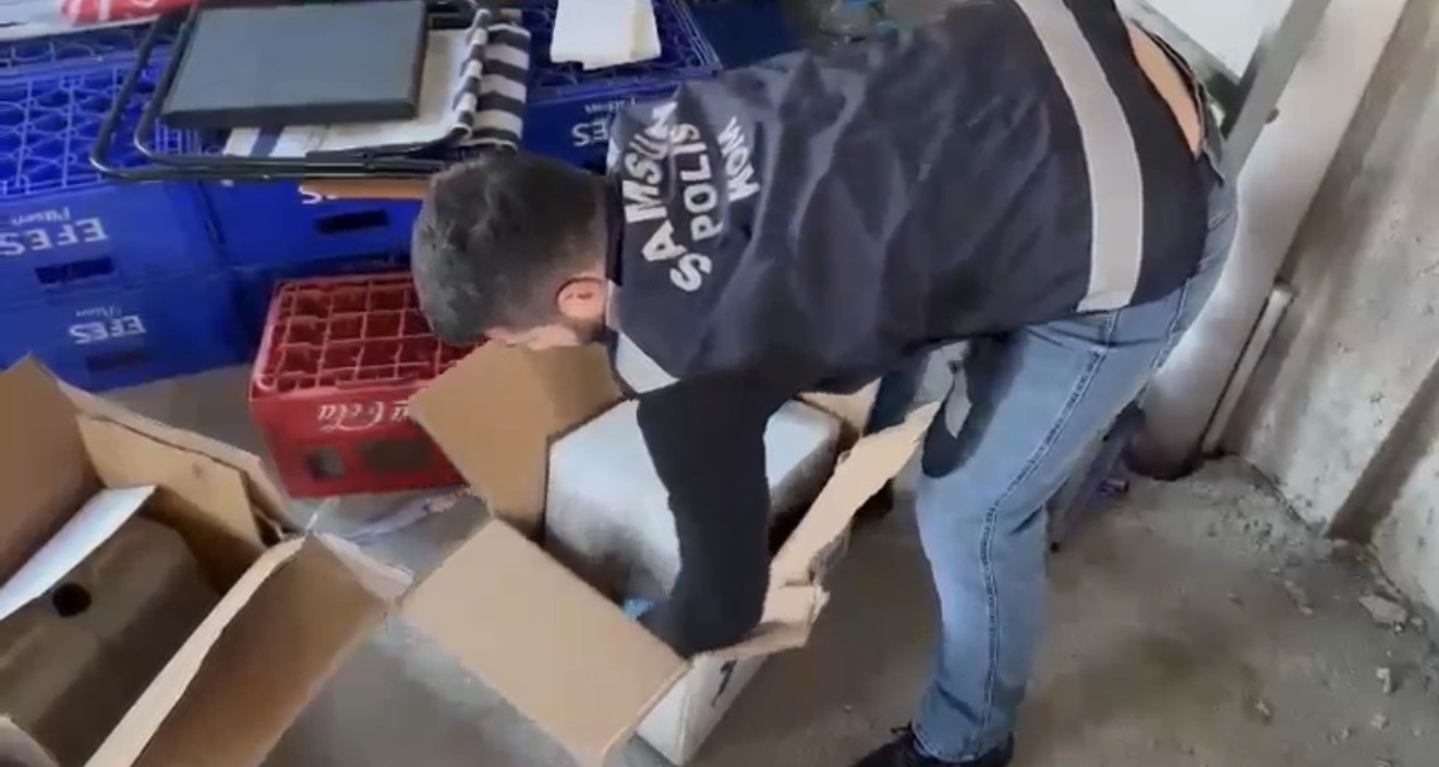 Yılbaşı öncesi sahte alkollü içki ele geçirildi
