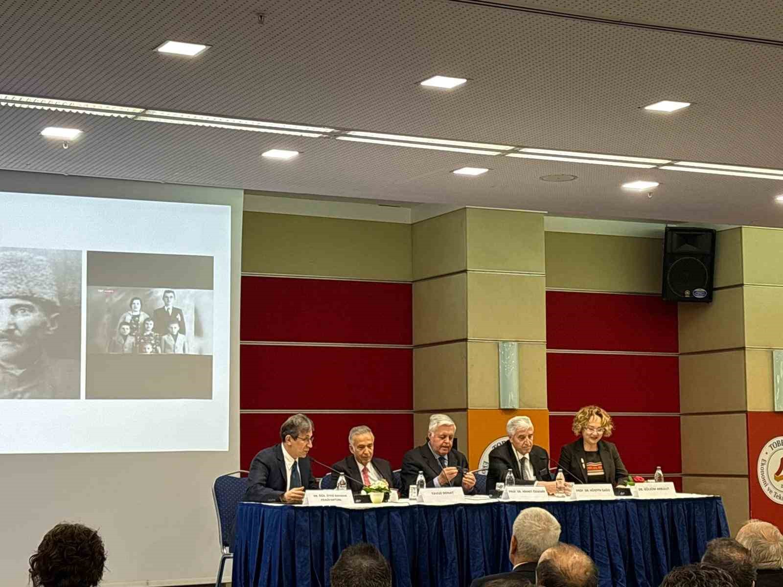 Yıldırım Akbulut TOBB ETÜ’de düzenlenen sempozyumla anıldı
