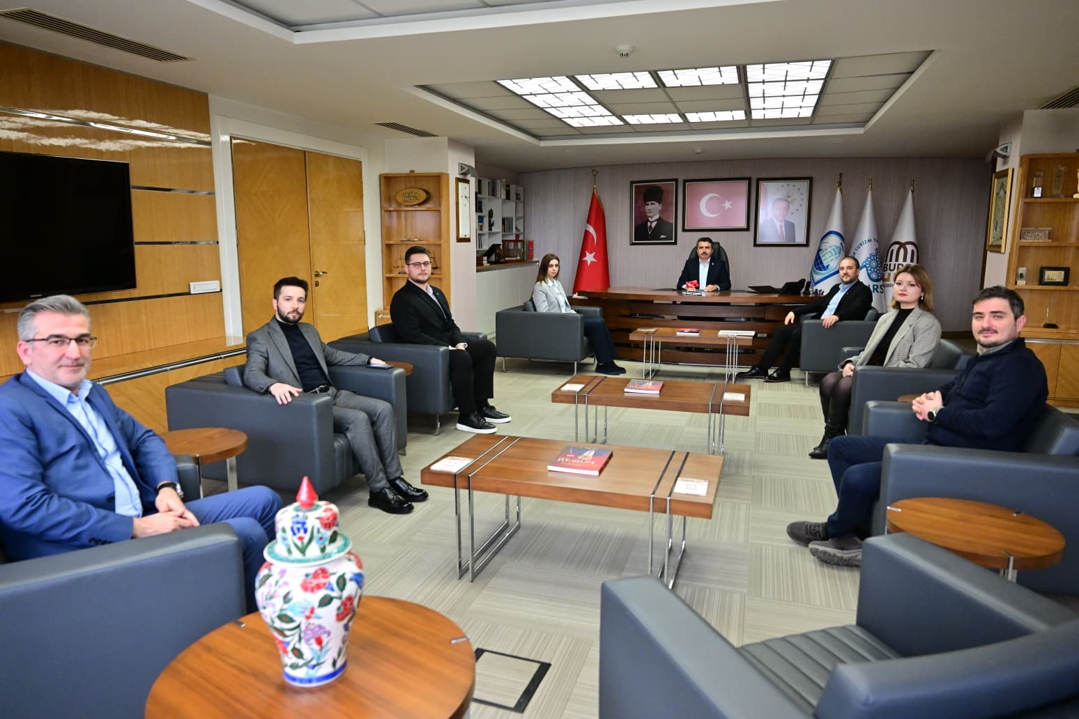 Yıldırım Belediye Başkanı Oktay Yılmaz’a akademik ziyaret
