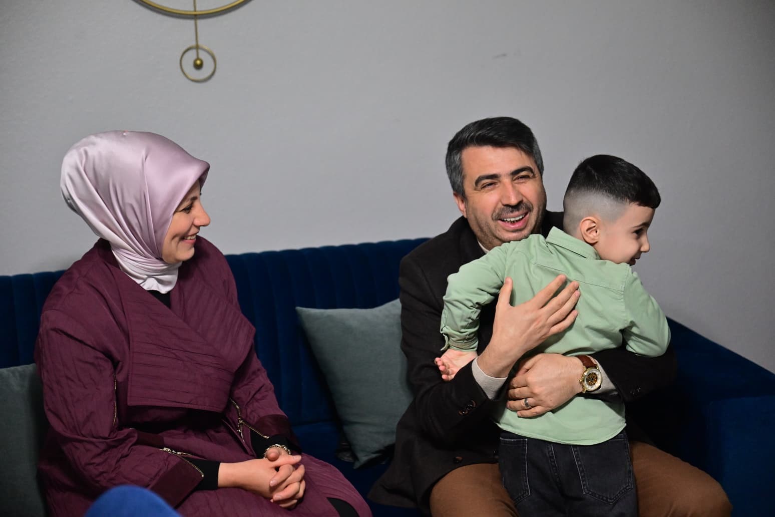 Yıldırım Belediye Başkanı Yılmaz, iftarda şehit er Samet Çaldır’ın ailesine misafir oldu
