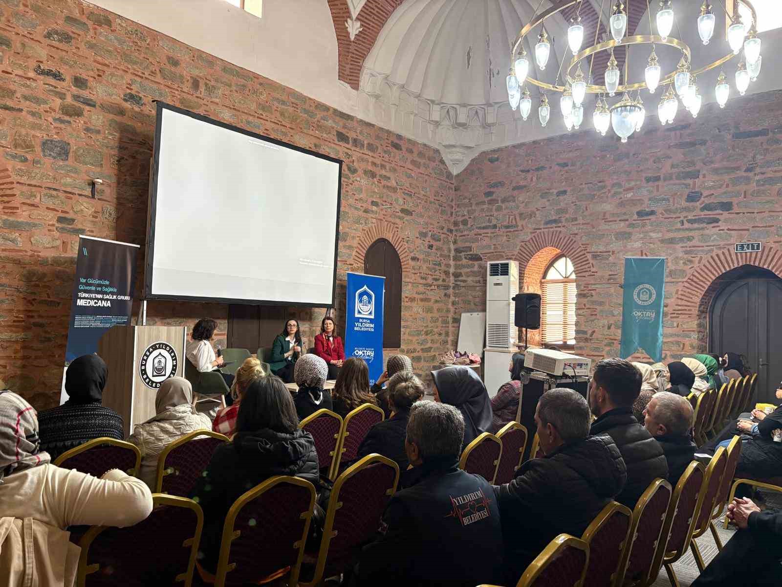 Yıldırım’da kansere karşı farkındalık buluşması
