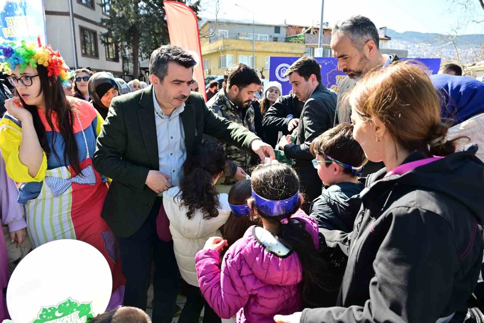 Yıldırım’da miniklerin tekne orucu heyecanı
