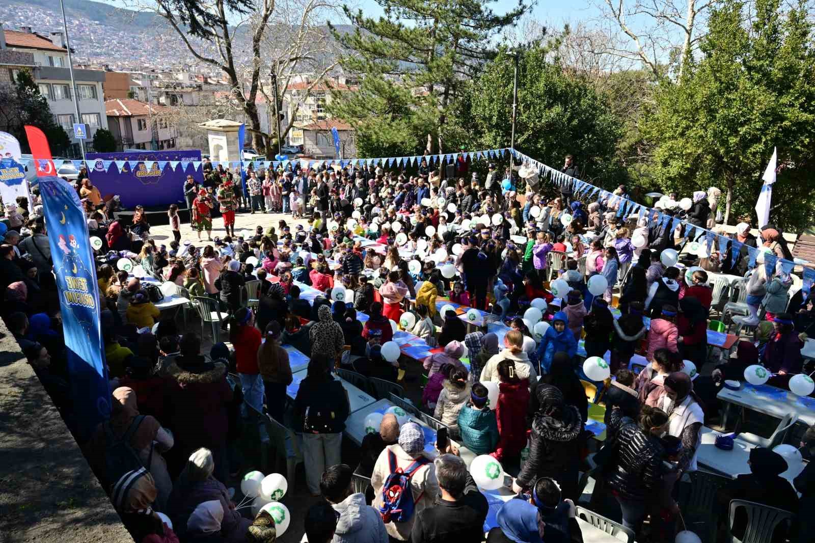 Yıldırım’da miniklerin tekne orucu heyecanı
