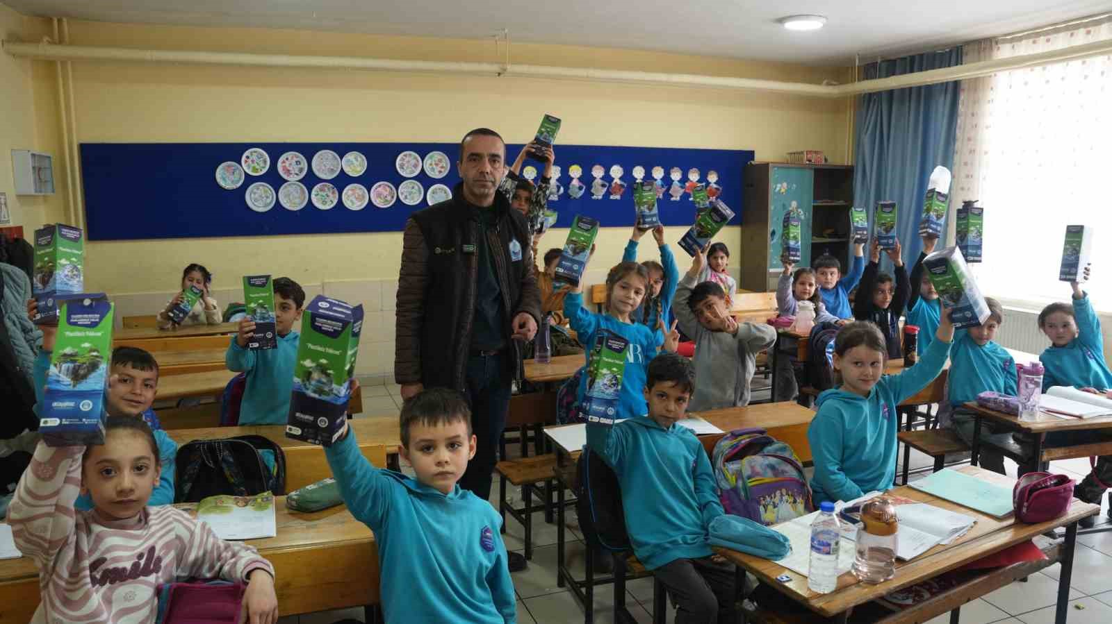 Yıldırım’da plastiğe fren: 31 okula arıtma, 32 bin öğrenciye matara
