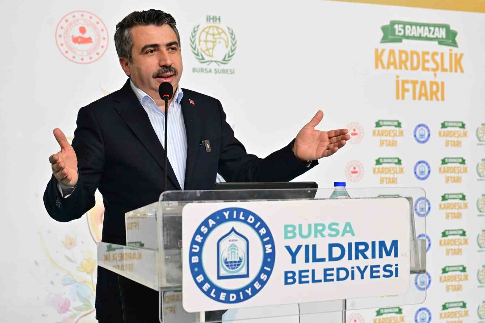 Yıldırım’da şefkat iftarı
