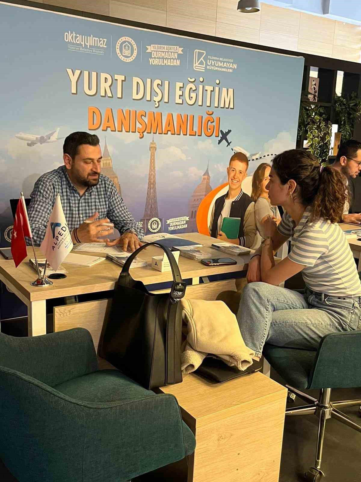 Yıldırım’dan gençlere yurt dışı eğitim danışmanlığı
Yıldırım’dan gençlere yurt dışı eğitim danışmanlığı