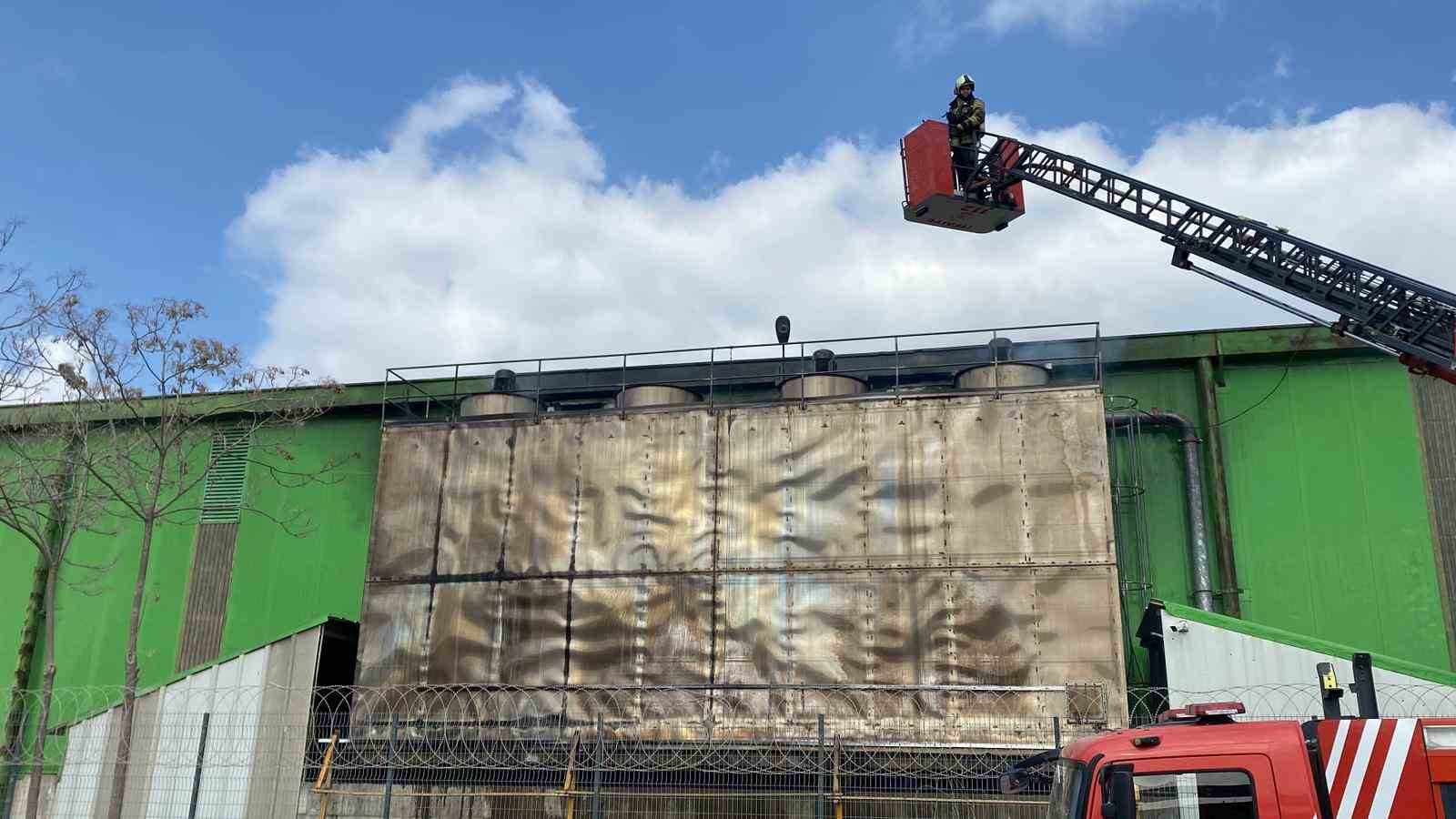 Yıldız Entegre fabrikasında korkutan yangın
