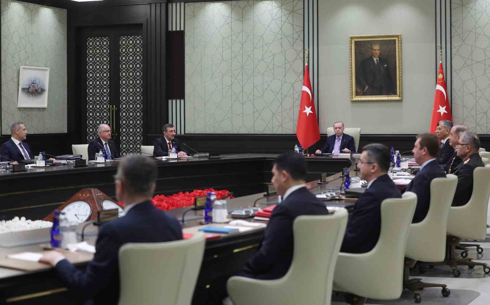 Yılın ilk Milli Güvenlik Kurulu, Cumhurbaşkanı Erdoğan’ın başkanlığında toplandı
